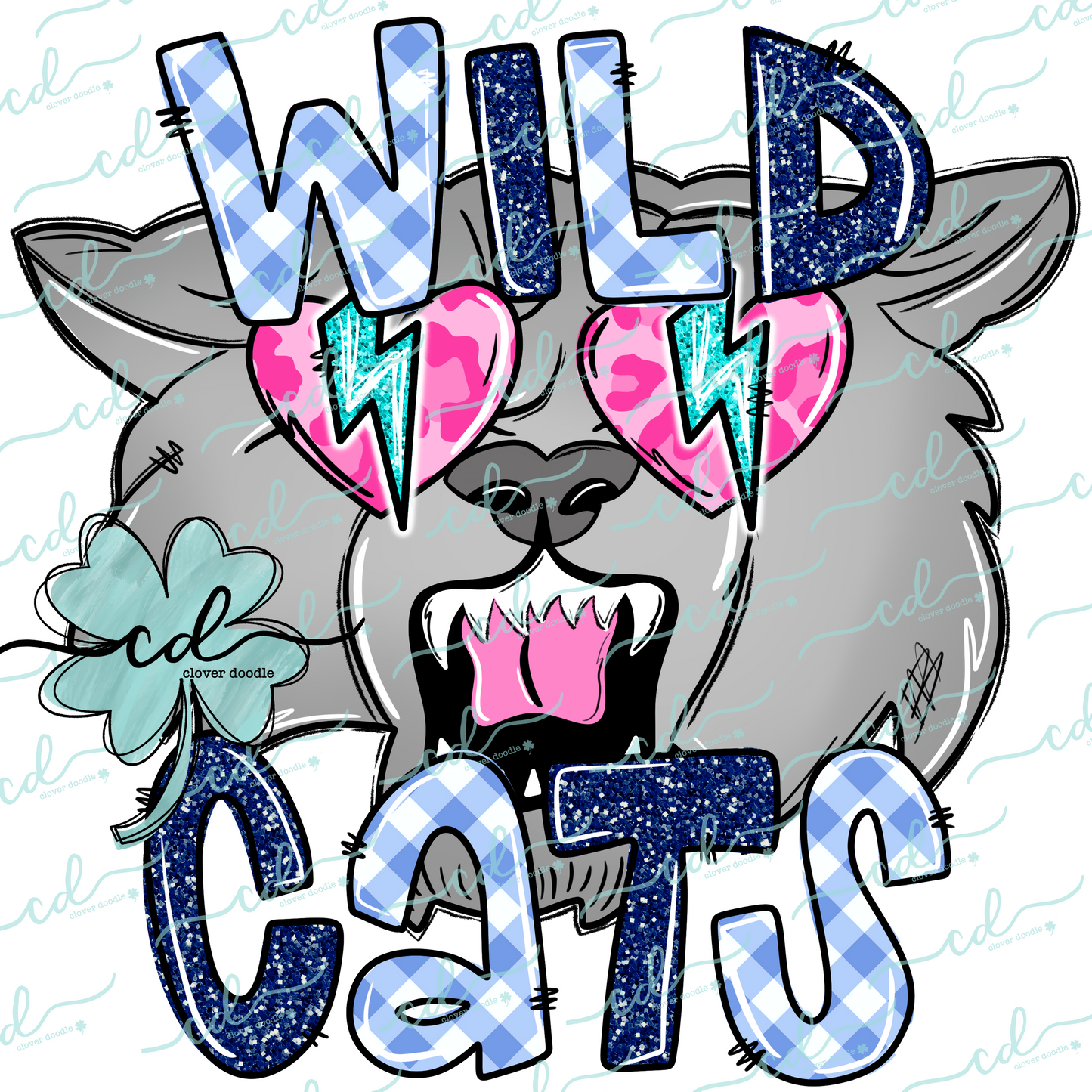 {Wildcats Mascot- Girly} - CD