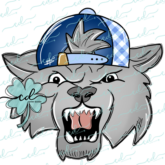 {Wildcat Mascot With Ball Cap} - CD