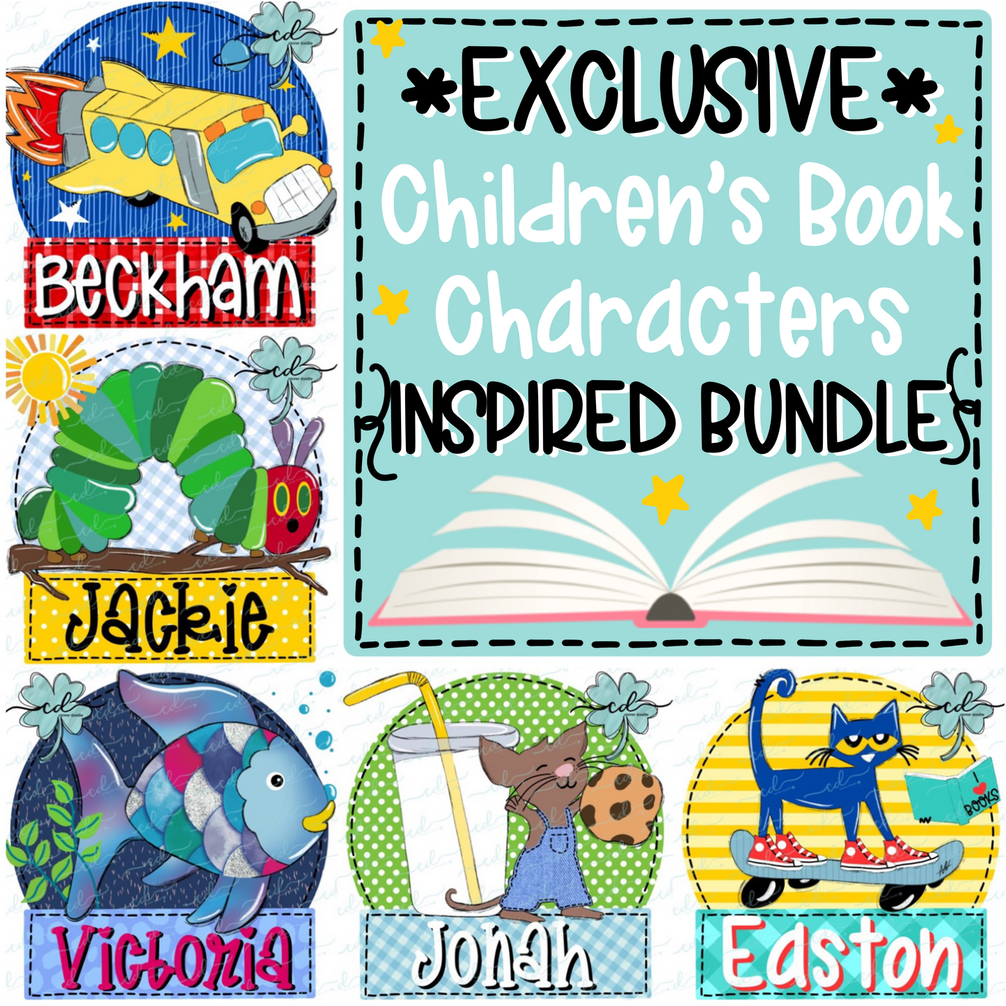 {EXCLUSIVE Children's Book Characters Inspired Bundle}  CD