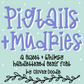 {Pigtails + Mudpies} OTF Hand-lettered Serif Font- CD