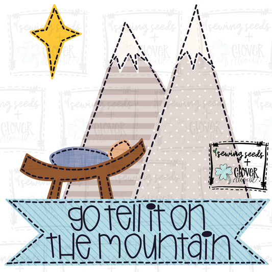 {Christmas- Go Tell It On The Mountain}  SS+CD