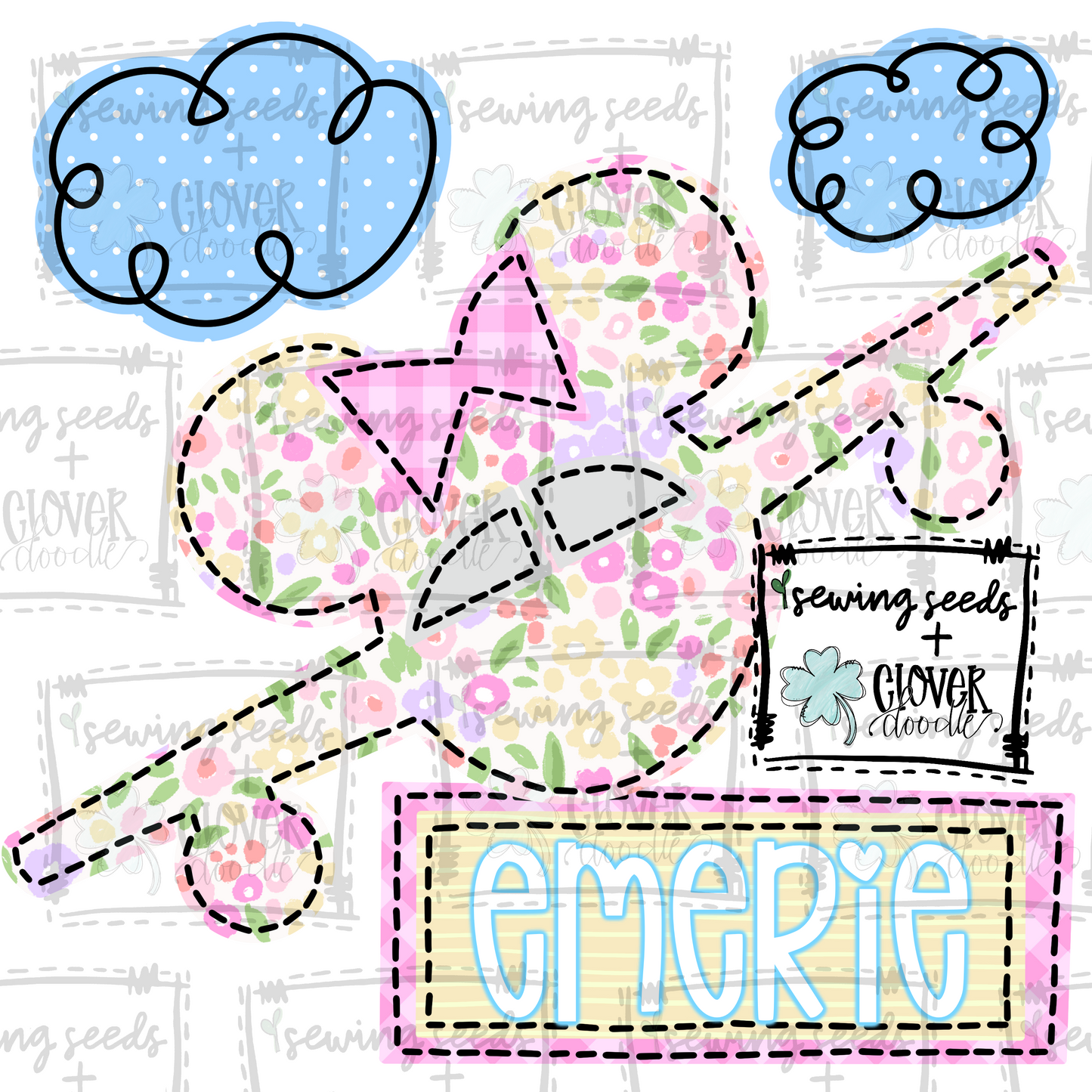 {EXCLUSIVE Minnie Airplane W/ Nameplate}  SS+CD