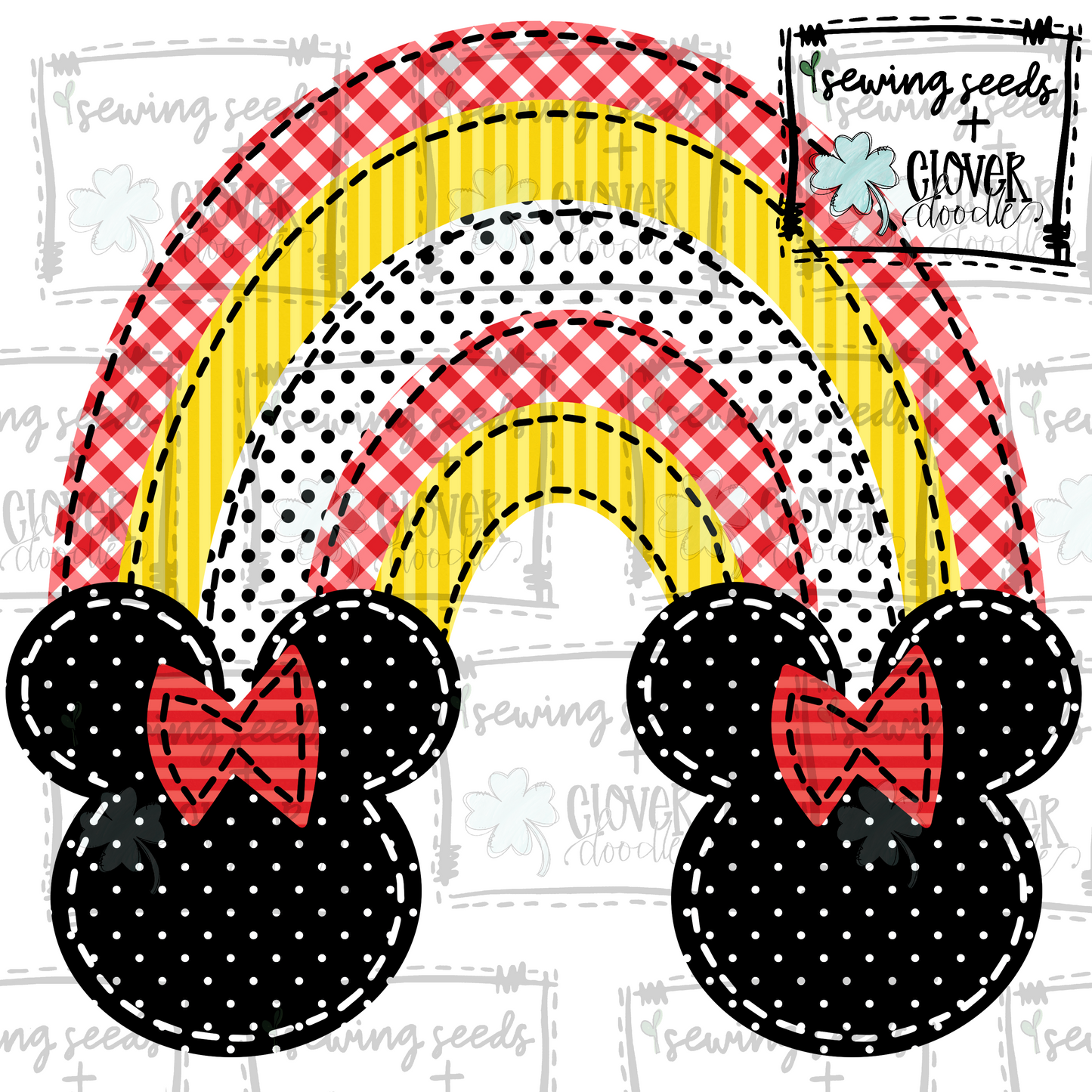 {EXCLUSIVE Minnie Rainbow- Traditional}  SS+CD