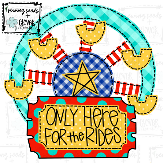 {Ferris Wheel- Only Here For The Rides- Boy} SS+CD