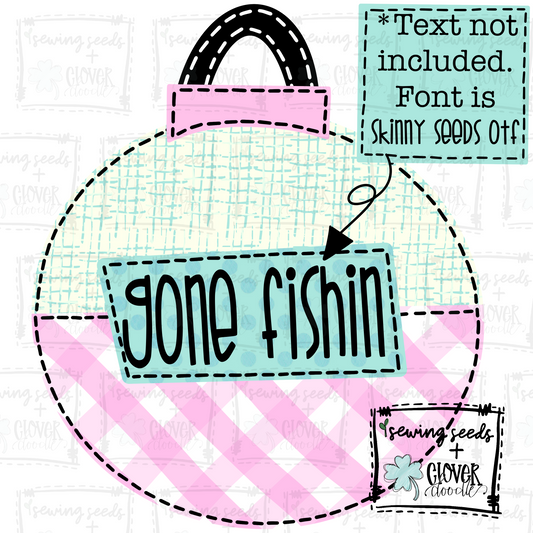 {Fishing Bobber + Nameplate- Pink} SS+CD