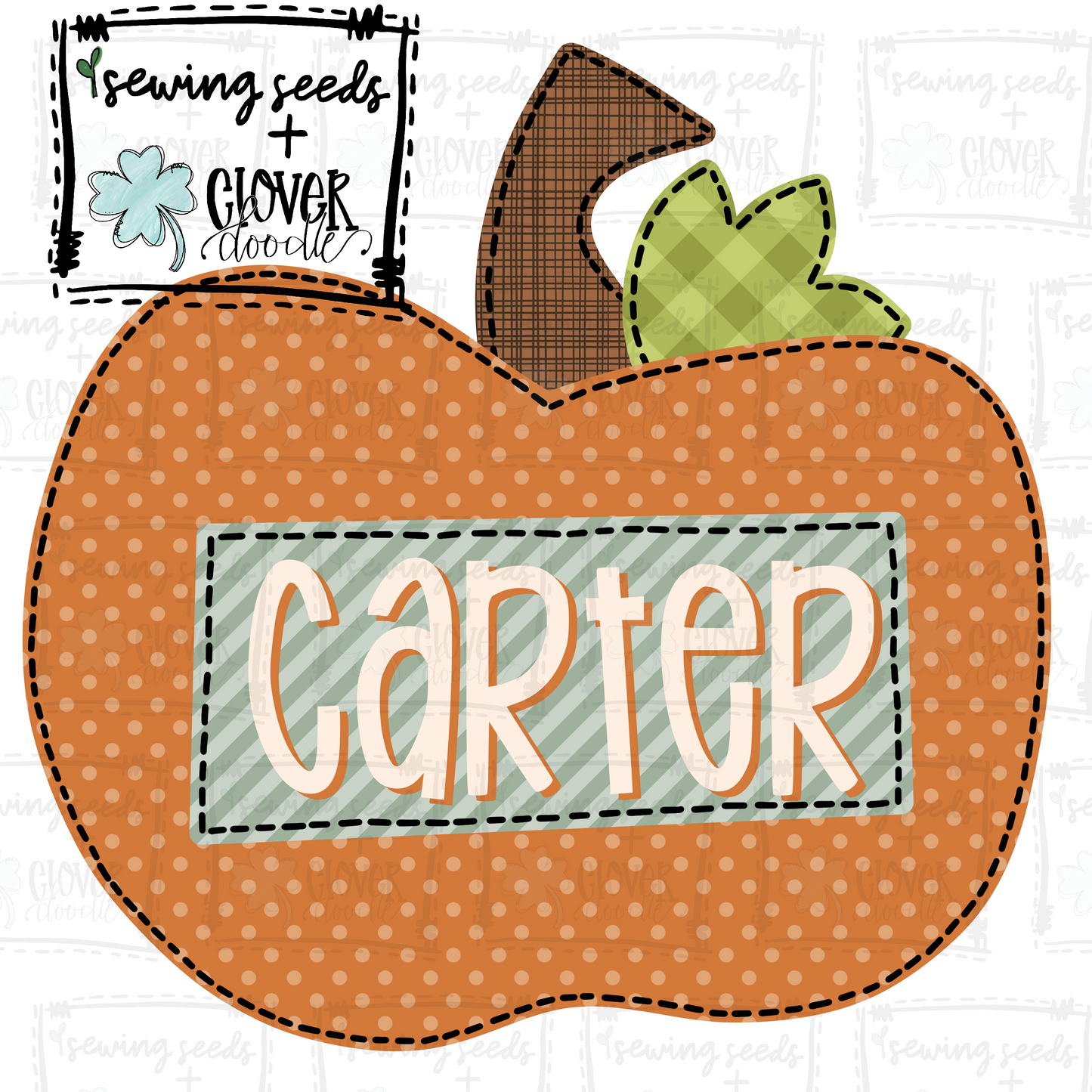 {Funky Pumpkin W/Nameplate} SS+CD