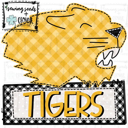 {Gold Tiger- Boy W/Nameplate} SS+CD