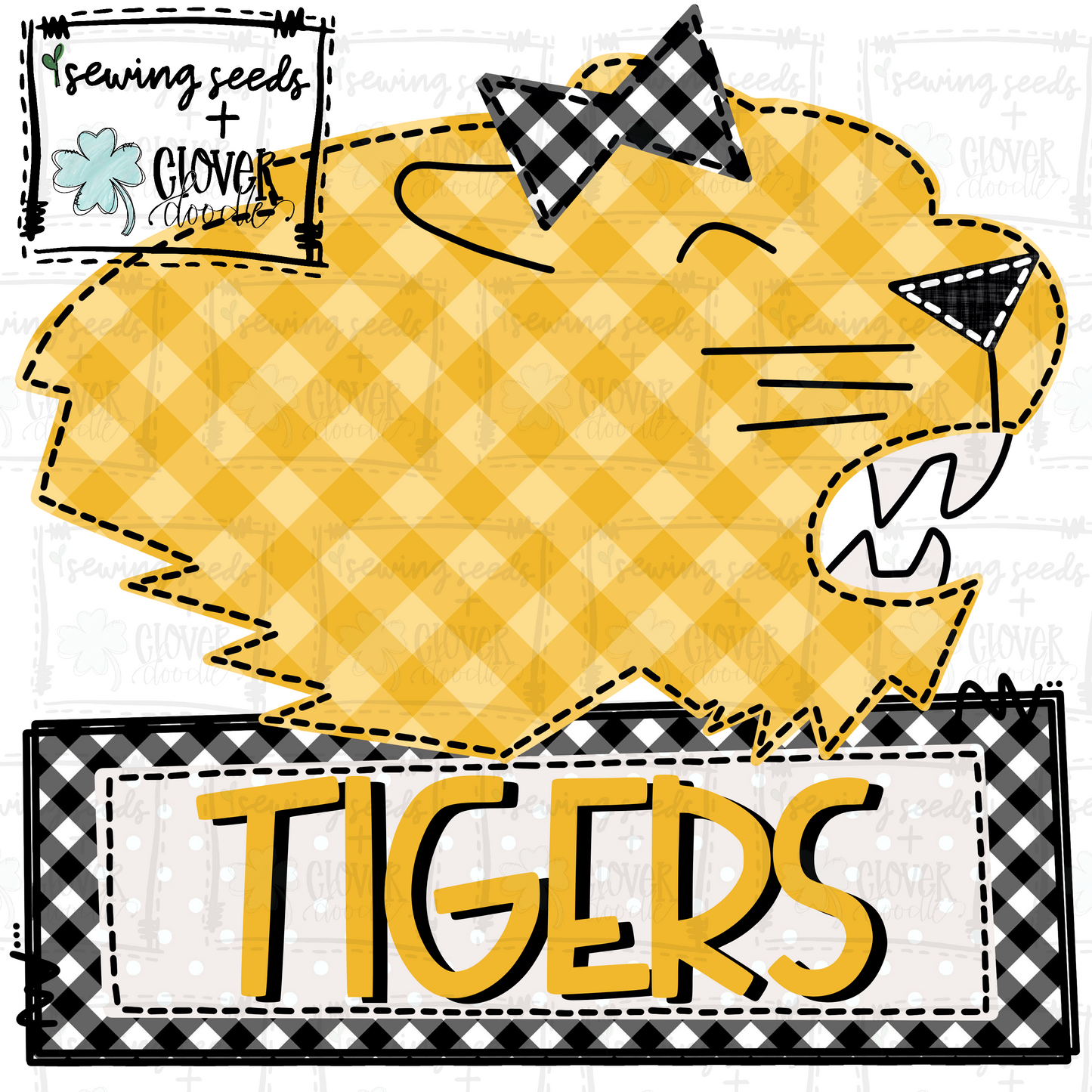 {Gold Tiger- Girl W/Nameplate} SS+CD