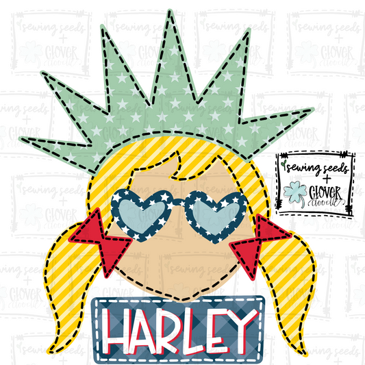 {Lady Liberty With Nameplate} SS+CD