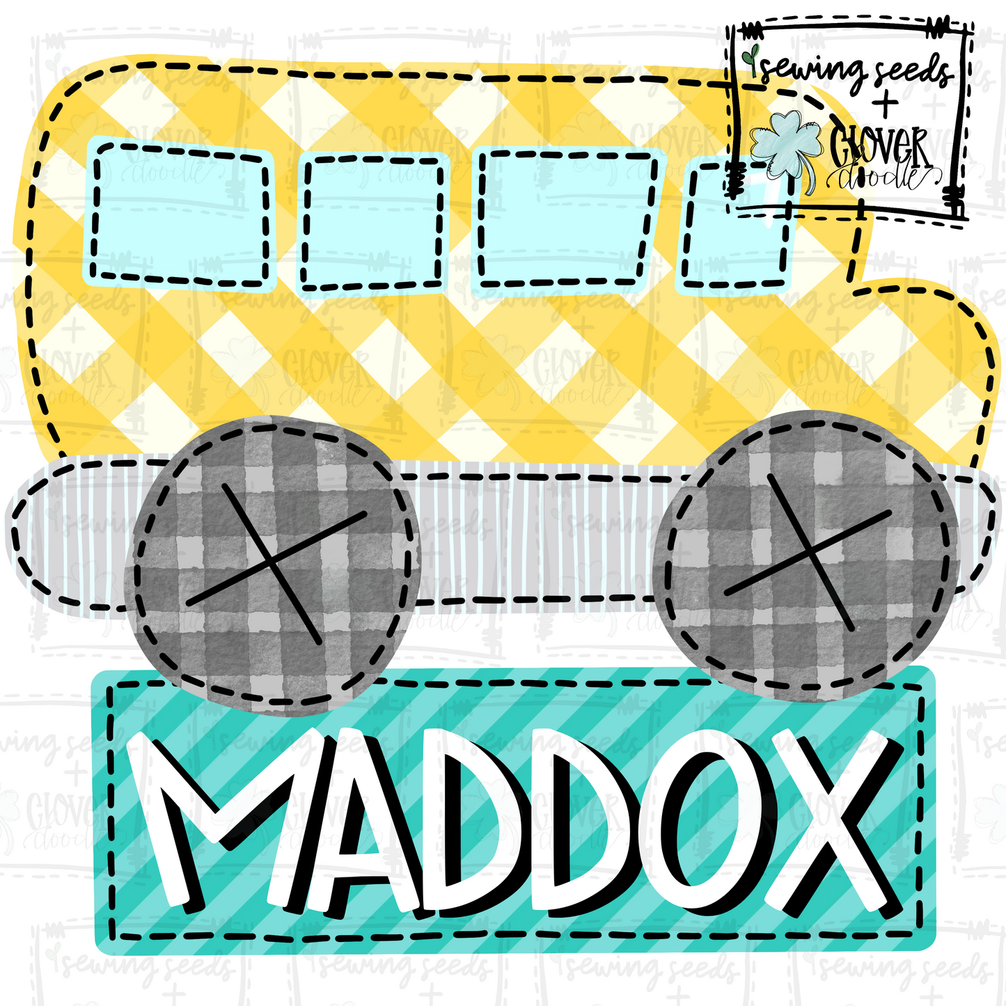 {School Bus With Nameplate} SS+CD