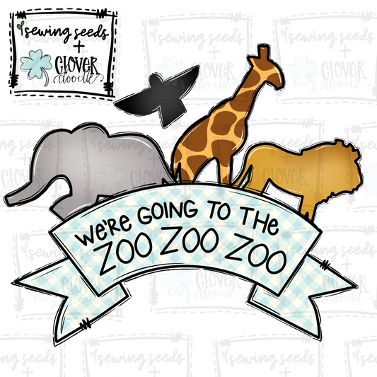 {We're Going To The Zoo}  SS+CD