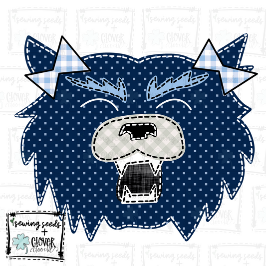 {Wildcat Girl- Navy Blue} SS+CD