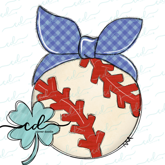 {Baseball w/Gingham Bandana}  CD