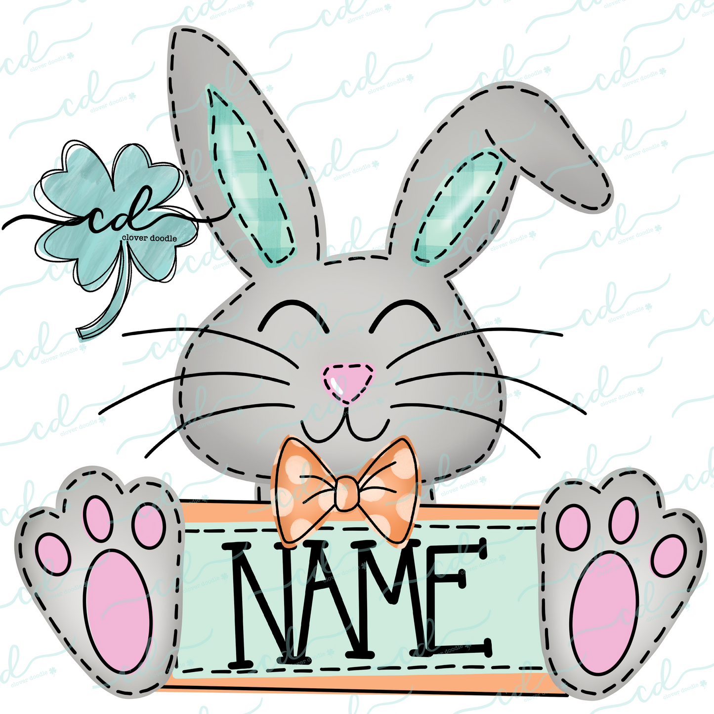 {Easter- Benjamin Bunny w/Nameplate}  CD