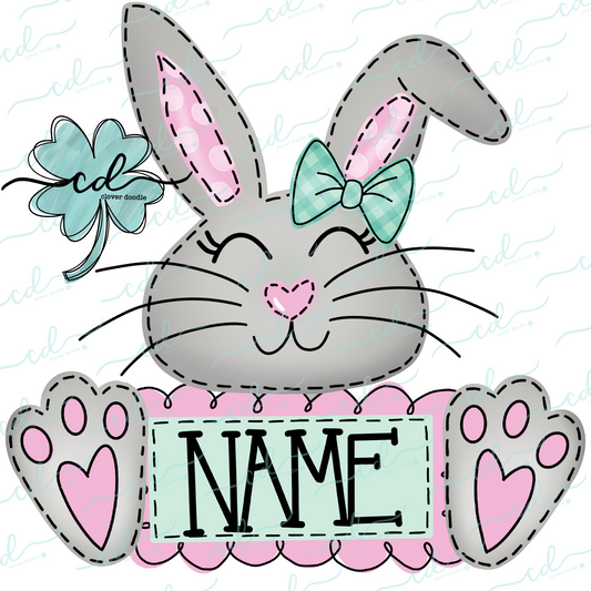 {Easter- Betty Bunny w/Nameplate}  CD