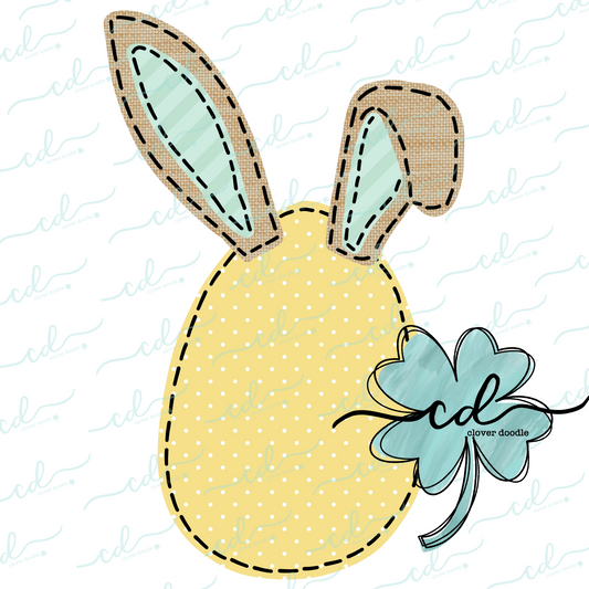 {Easter Egg w/Bunny Ears- Boy}  CD