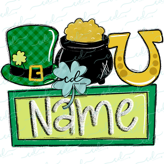 {St. Paddy Lucky Trio w/Nameplate- Boy}  CD