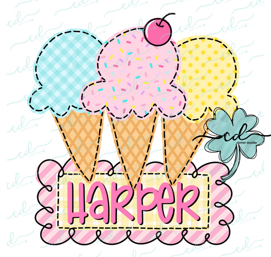 {Ice Cream Cone Trio- Girl} CD