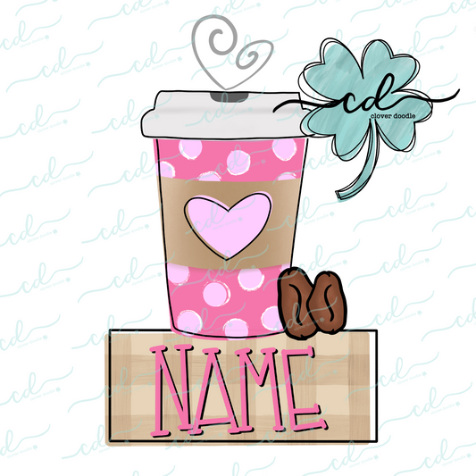 {Valentine Coffee w/Nameplate}  CD