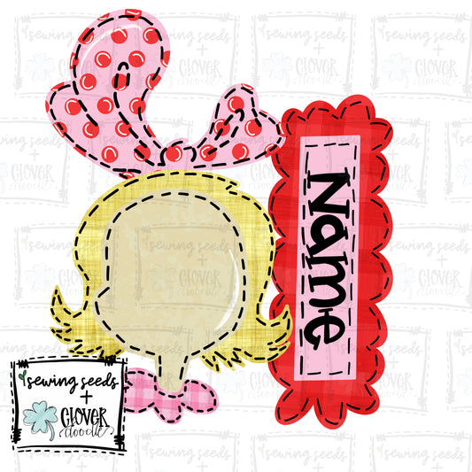 {EXCLUSIVE Grinch-Inspired Cindee Loo w/Nameplate}  SS+CD