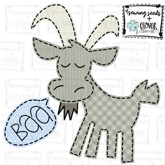 {Goat W/Text Bubble} SS+CD