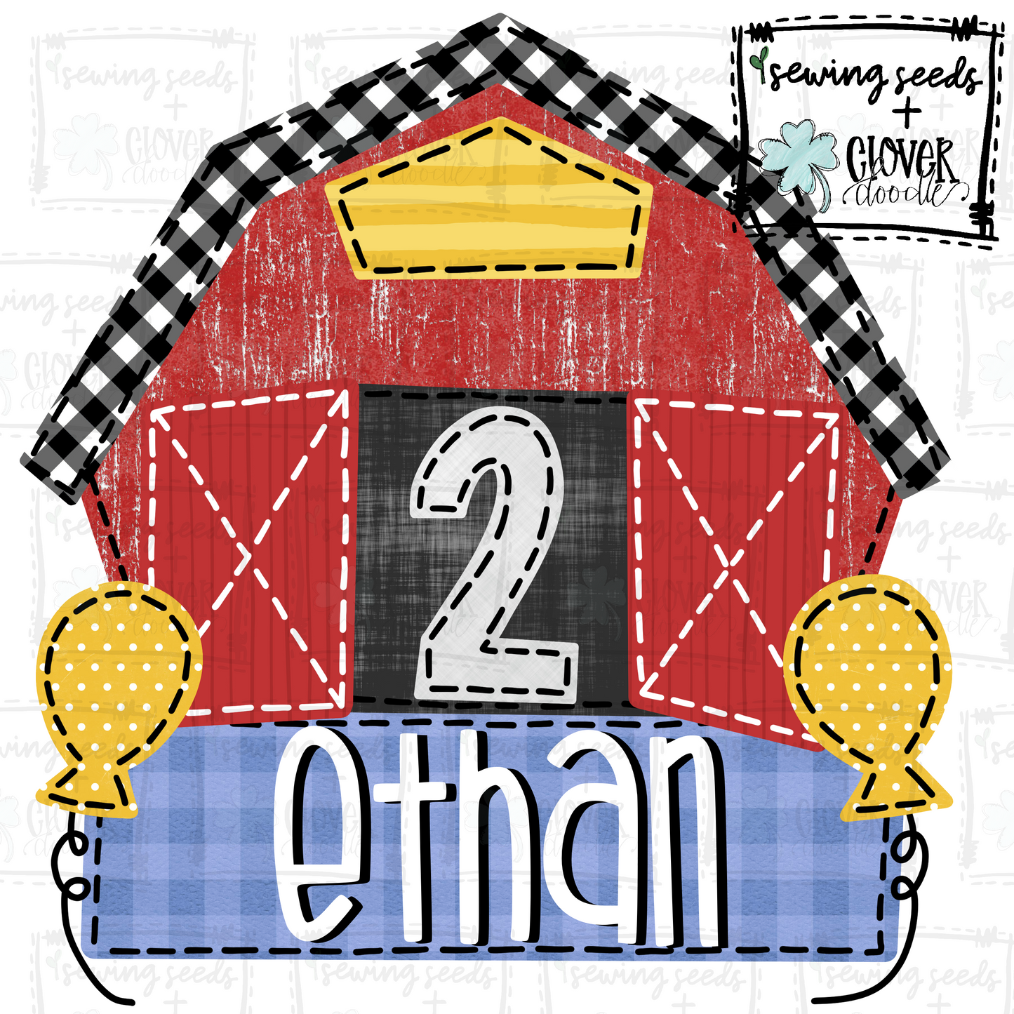 {2nd Birthday Barn- Boy} SS+CD