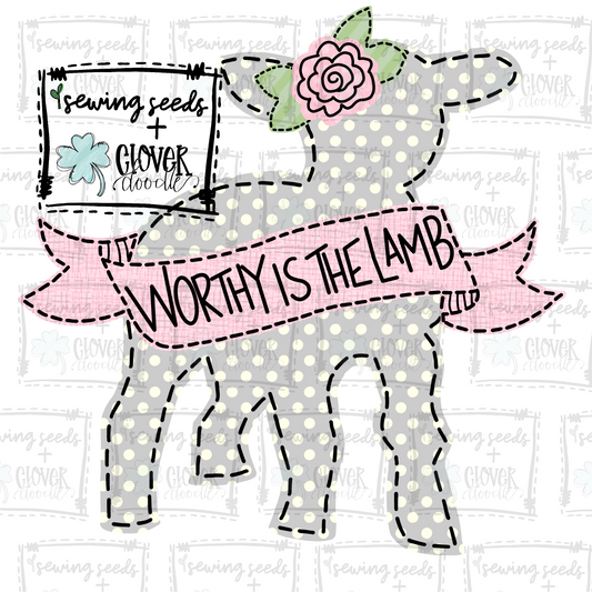 {Worthy Is The Lamb- Girl}  SS+CD