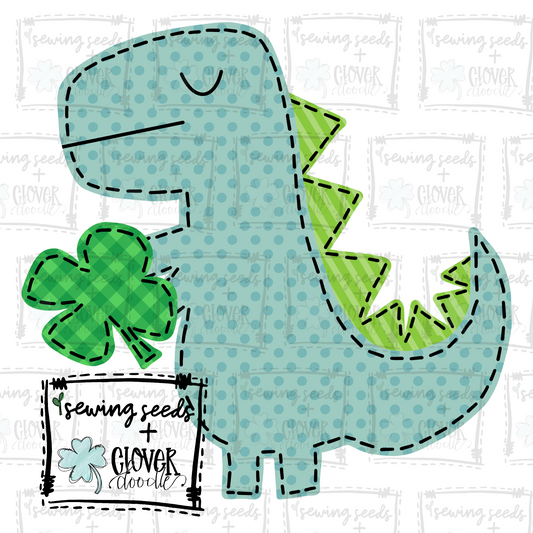 {St. Patrick's Day Dino-Boy}  SS+CD