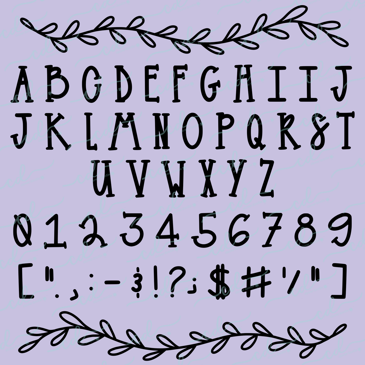 {Sweet & Sour} OTF Hand-lettered Serif Font- CD